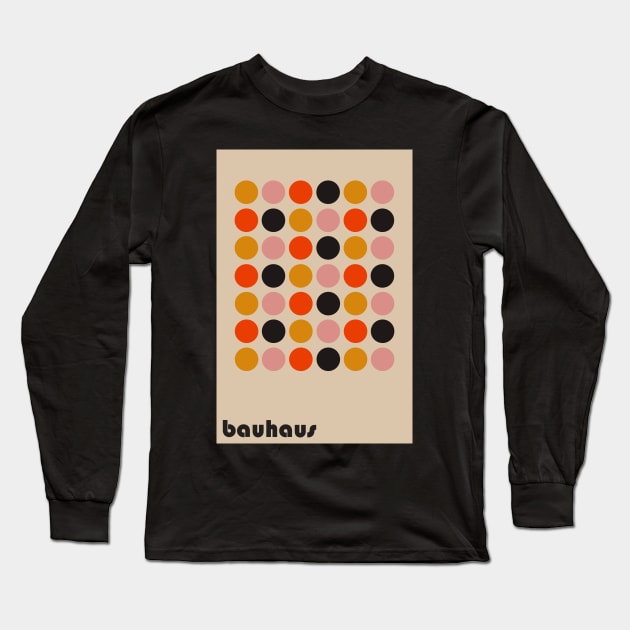 Bauhaus #12 Long Sleeve T-Shirt by GoodMoreInc